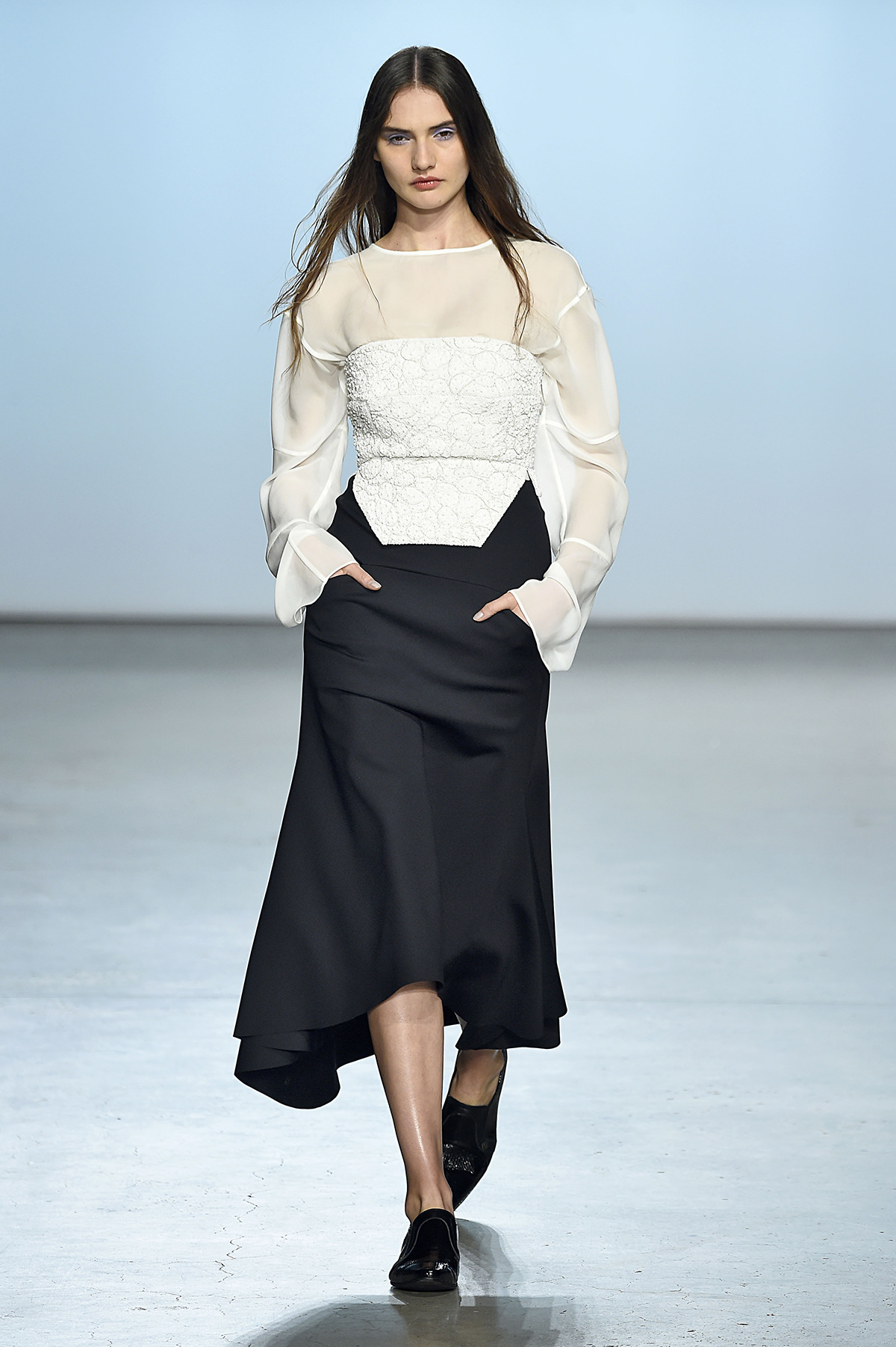 Sally LaPointe - Runway - Mercedes-Benz Fashion Week Spring 2015