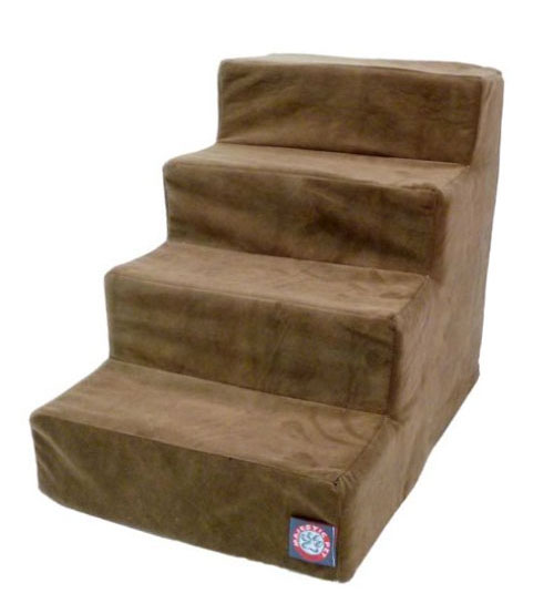 Majestic Pet 4 Step Suede Pet Stairs