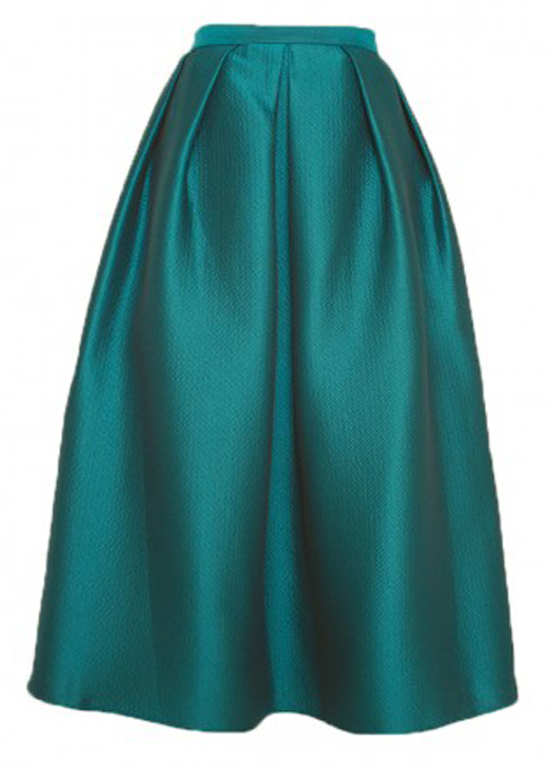 Tibi - Jacquard Full Skirt