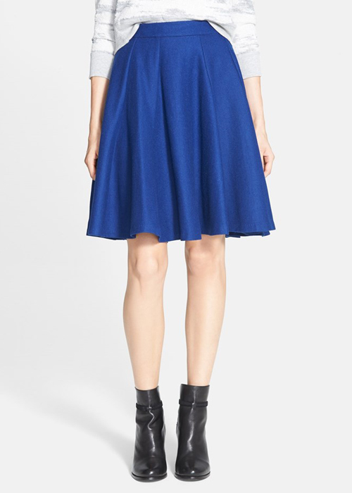 Ace Delivery
Pleat Wool Skirt   
