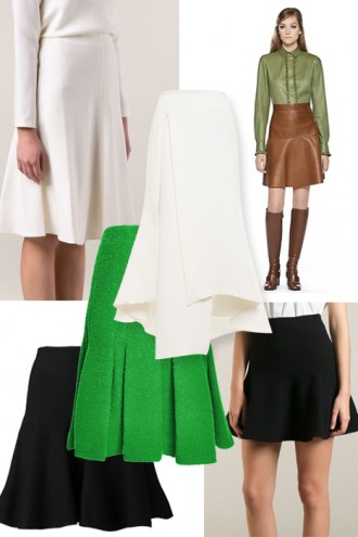 Flared Skirts