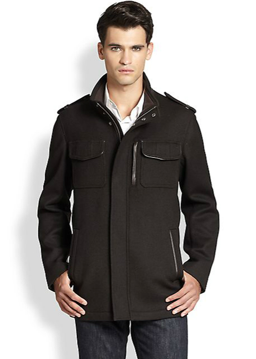 Cole Haan - Modern Twill Military Jacket