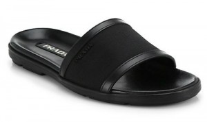 Prada - Nylon Slide Sandals