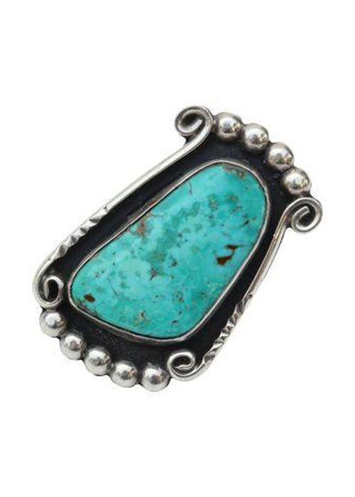 Vintage Native American Turquoise Ring XIII
