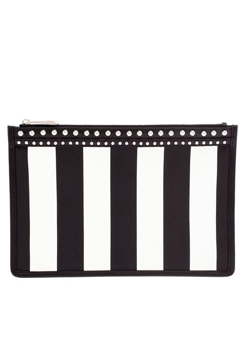 Givenchy - Studded Striped Clutch
