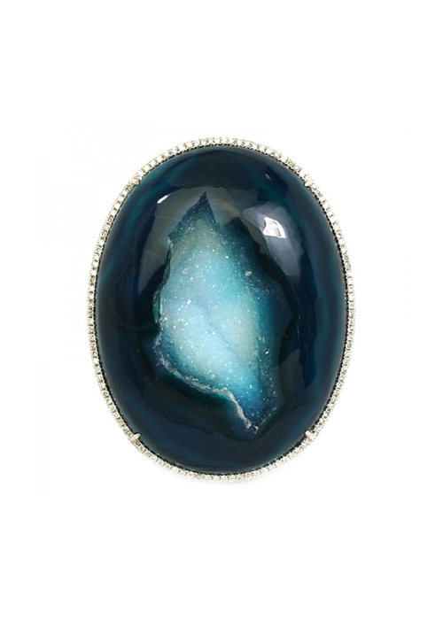 Noor Fares - Eclipse Diamond and Moonstone Ring
