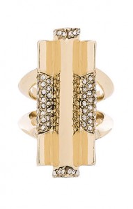 Defined Deco Cocktail Ring - House of Harlow