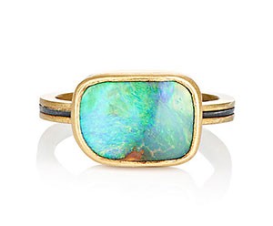 Judy Geib - Boulder Opal Ring
