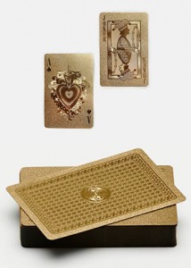 Neo-Utility - Gold Playing Cards
