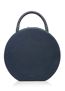 Mansur Gavriel - Navy Leather Circle Bag