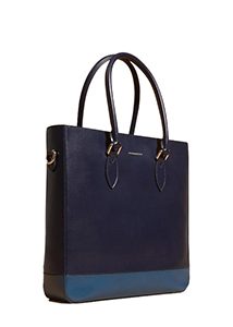 Burberry - Panelled London Leather Tote Bag