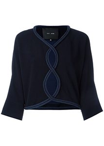 Jay Ahr - Rope trim cut-out blouse