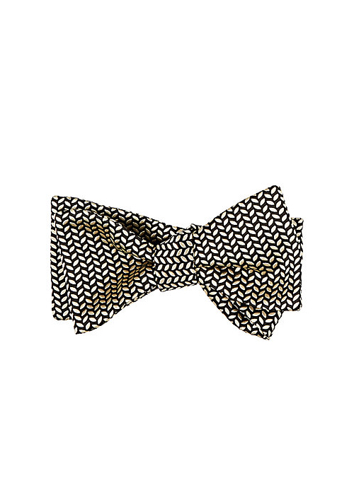 Penrose London - Neat Silk Bow Tie