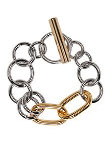 Alexander Wang - Gold & Silver Toggle Bracelet