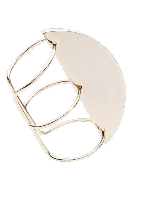 Alexis Bittar - Liquid Gold Shield Cuff Bracelet