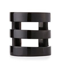 NEST Jewelry - Black Horn Cage Cuff Bracelet