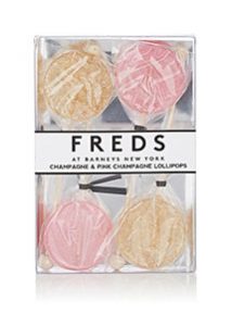 Freds At Barneys New York - Champagne and Pink Champagne flavored Lollipops
