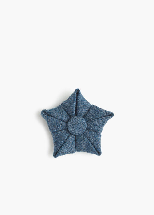 Paul Feig for JCrew - Blue Flower Lapel Pin
