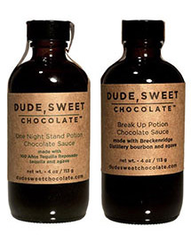 Tequila Spiked Chocolate Sauce by Dude, Sweet Chocolate