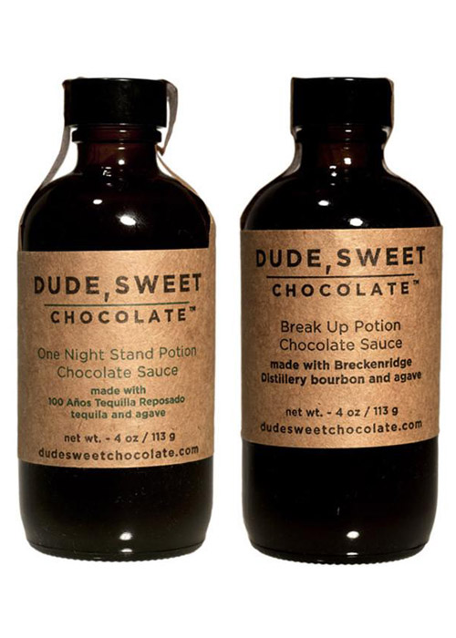 Tequila Spiked Chocolate Sauce by Dude, Sweet Chocolate