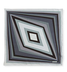 Tom Ford - Geometric Diagonal Silk Pocket Square