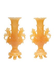 Mira Parker - Design & Antiques Nephrite Vases
