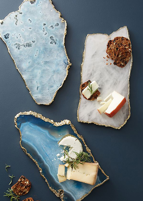 Anthropologie - Agate Cheese Board