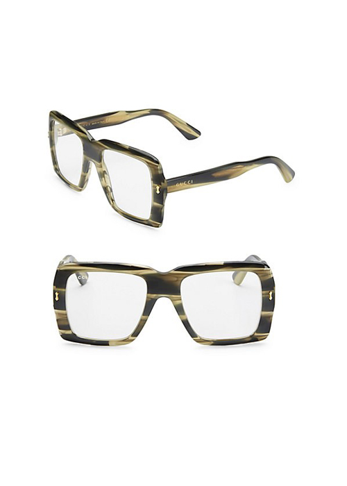 Gucci - 53MM Unisex Square Sunglasses