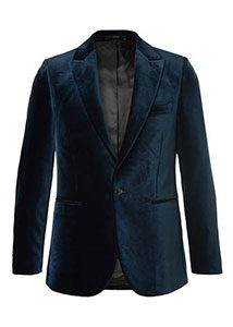 Paul Smith - Midnight-Blue Velvet Tuxedo Jacket