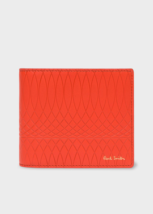 Paul Smith No.9 - Scarlet Red Leather Billfold Wallet