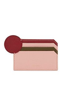 Roksanda - Dot Tri-colour Leather Cardholder
