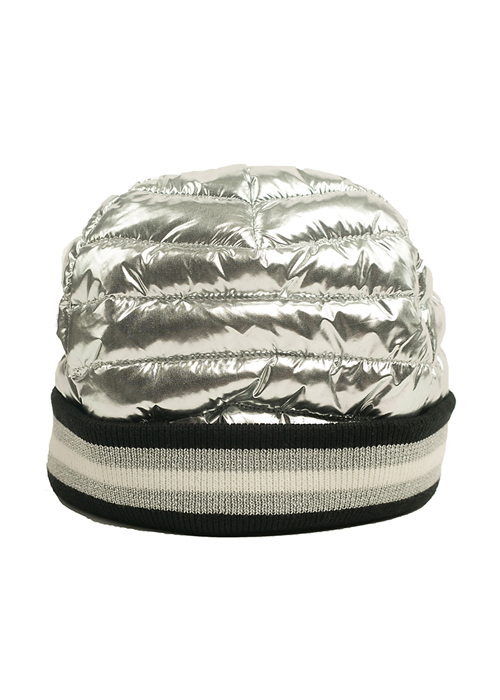 Think Royln - Downtown Crown Metallic Quilted Hat