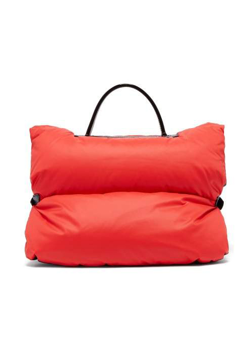 Valextra - Reversible Mini Puffer Bag Jacket