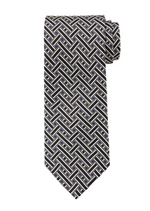Brioni - Basket-Pattern Silk Tie