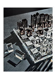 CB2 - Acrylic Chess Set