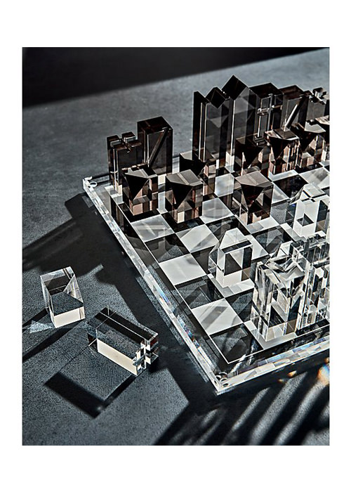 CB2 - Acrylic Chess Set