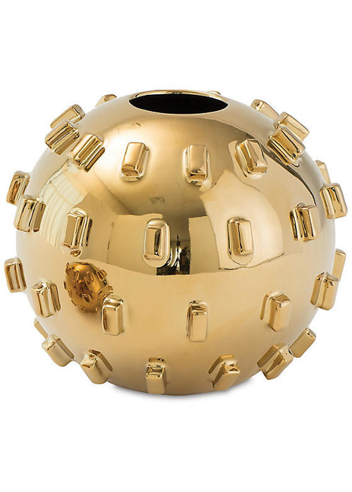 Global Views - Thielo Decorative Vase - Gold