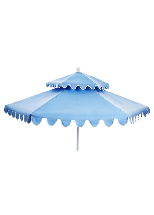 One Kings Lane Outdoor - Daiana Two-Tier Patio Umbrella