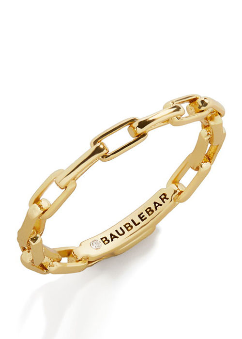 BaubleBar - Hera Chain Link Ring