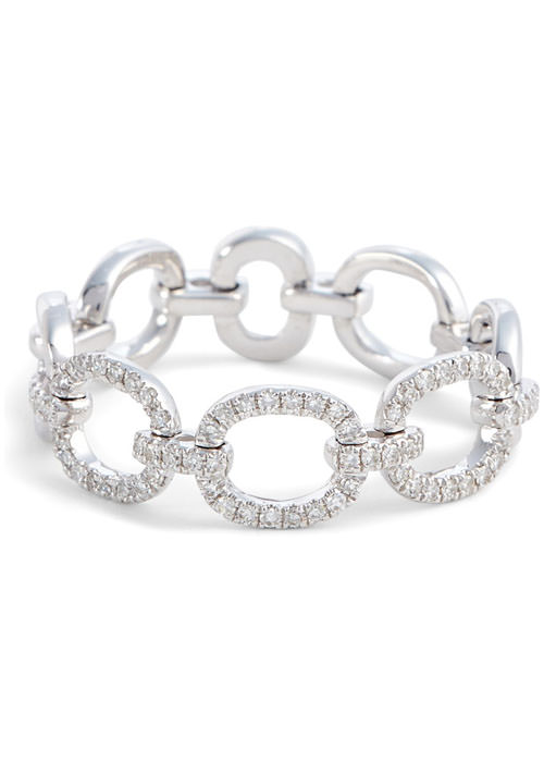 Ef Collection - Flexible Chain Link Diamond Ring