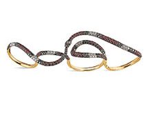 Gucci - Ouroboros 18ct Yellow-gold, Sapphire, Topaz and Diamonds Ring