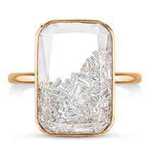 Moritz Glik - Diamond Kaleidoscope Shaker Ring