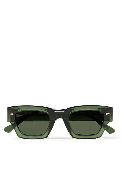Ahlem - Villette Rectangle-Frame Acetate Sunglasses