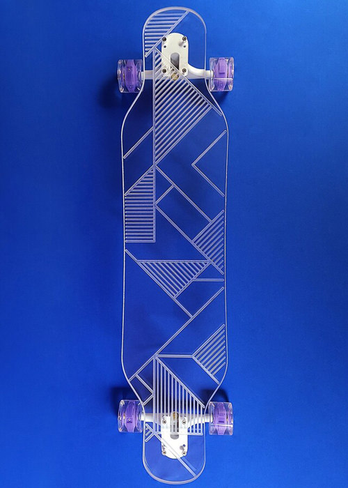 Ghost Boards - Web-Print Skateboard