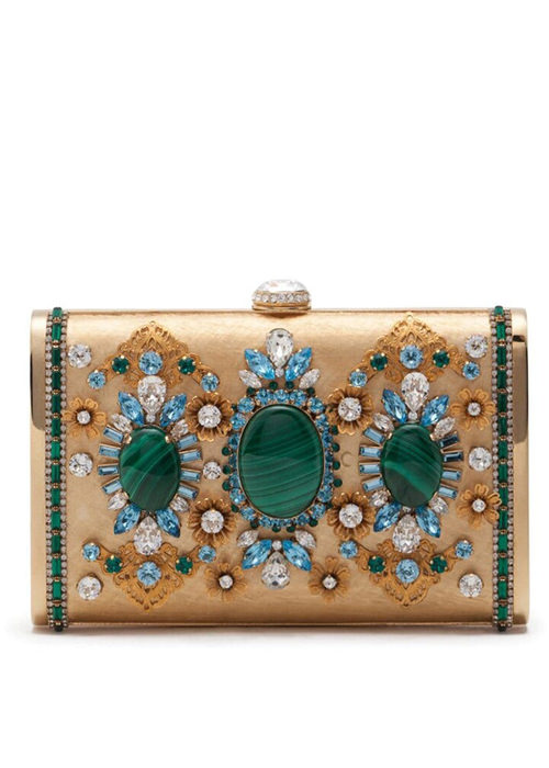 Dolce Gabbana - Marlene crystal-embellished clutch