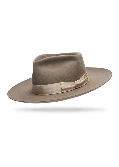 Worth & Worth By Orlando Palacios - Men's Moushie Beaver Felt Fedora Hat